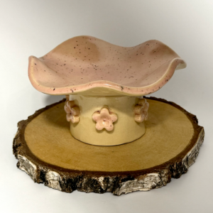 Świecznik różana fala