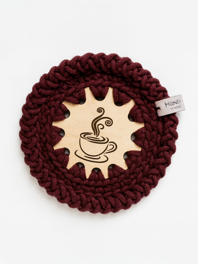 podstawka kawa o poranku